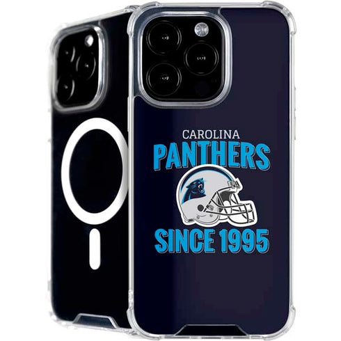NFL Carolina Panthers Helmet iPhone 16 Pro MagSafe Case